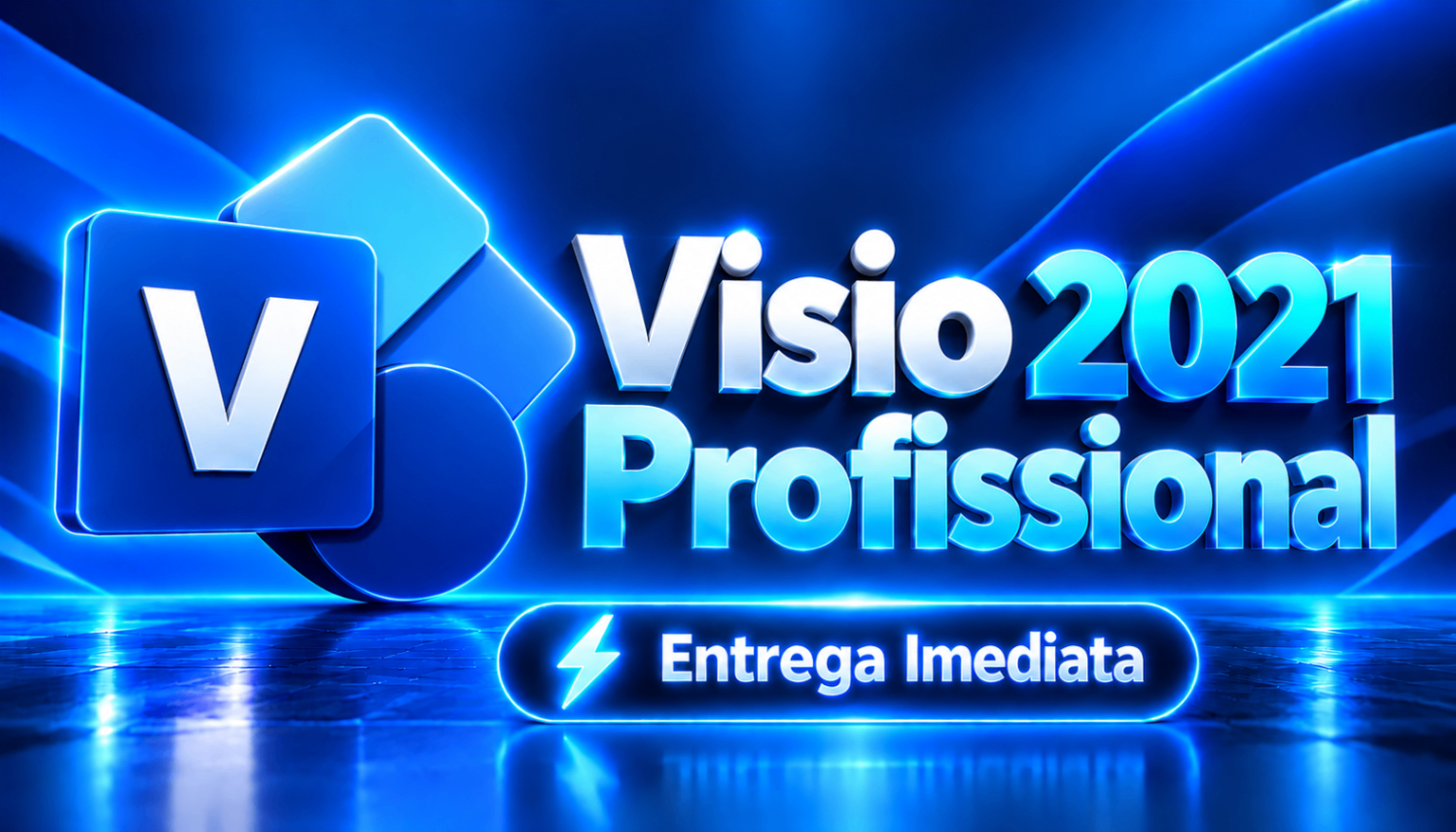 Visio 2021 Profissional - Original Microsoft
