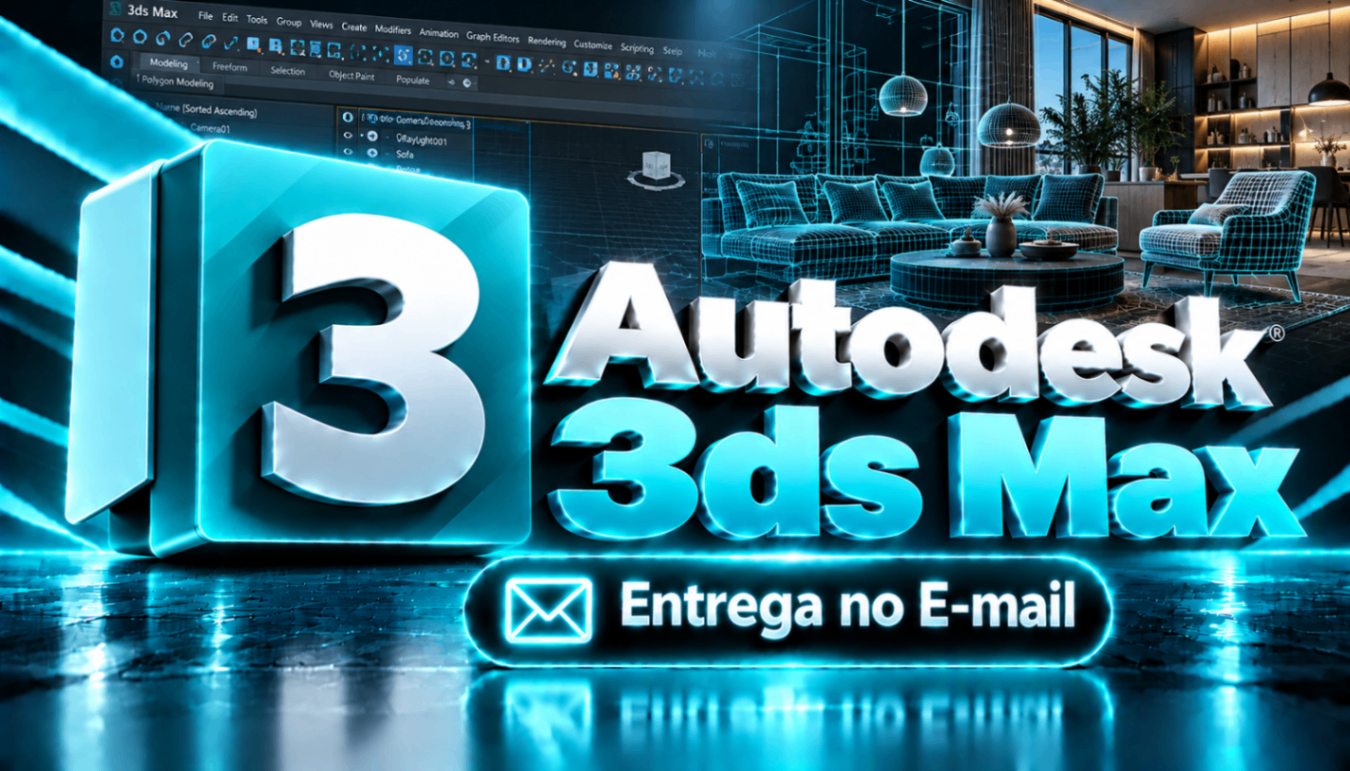 Autodesk - 3ds Max 3 Anos