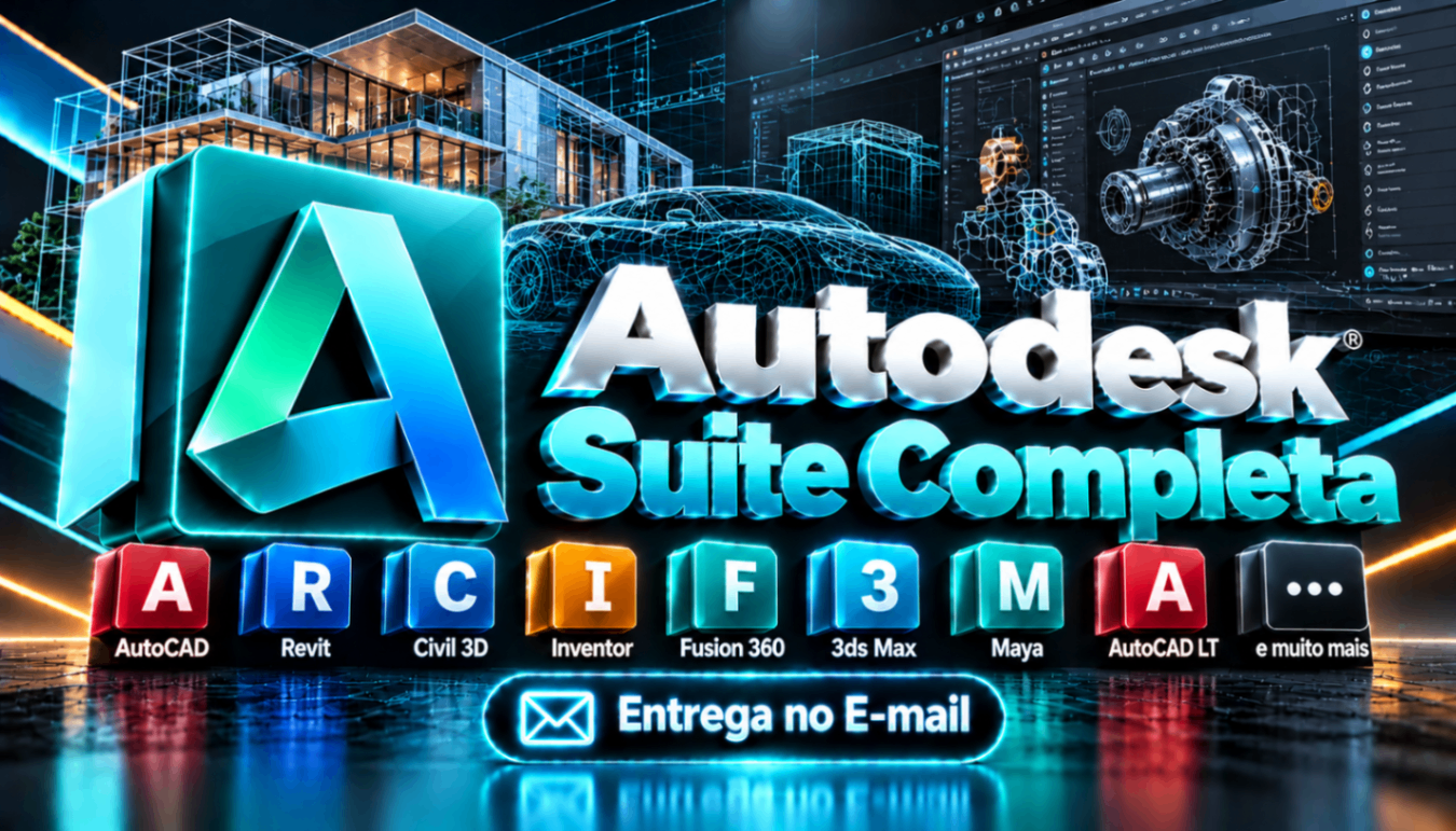 Autodesk Suite Completa 3 Anos