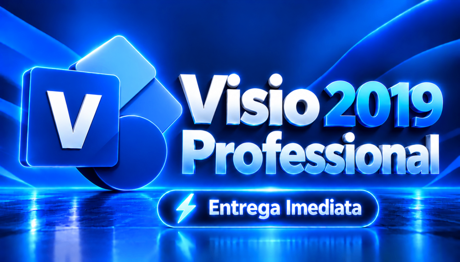 Visio 2019 Profissional - Original Microsoft