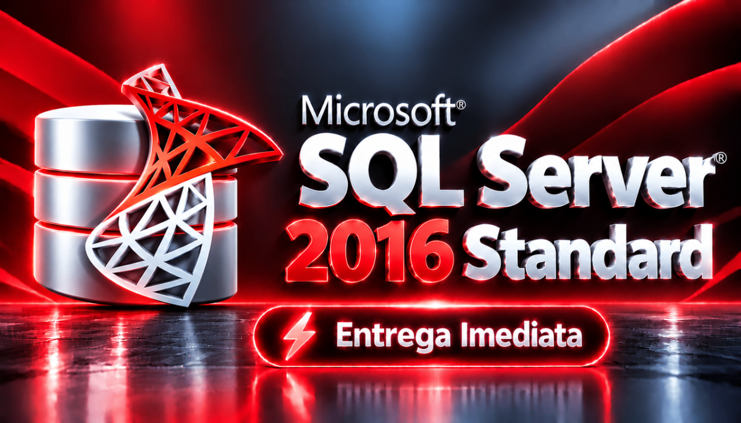 SQL Server 2016 Standard - Original Microsoft